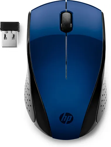 HP Mysz bezprzewodowa 220 (niebieska)
