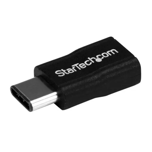 StarTech.com USB2CUBADP przejściówka do kabli USB 2.0 Type-C USB 2.0 Micro-B Czarny