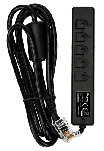 iiyama RC TOUCHV01 pilot Przewodowa Monitor Naciśnij przyciski