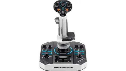Thrustmaster Sol-R 1 Flightstick Czarny, Biały USB Drążek sterowniczy Analogowa/Cyfrowa PC