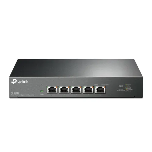 TP-Link TL-SX105 przełącznik sieciowy Nie zarządzany 10G Ethernet (100/1000/10000) Czarny