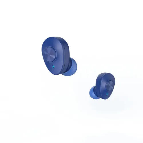 Hama Freedom Buddy Zestaw słuchawkowy True Wireless Stereo (TWS) Douszny Połączenia/muzyka Bluetooth Niebieski