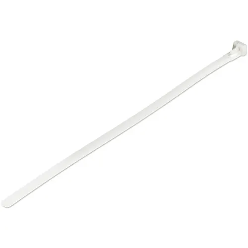 StarTech.com CBMZTRB10 opaska kablowa Zwalniana opaska kablowa Nylon, Plastik Biały 100 szt.