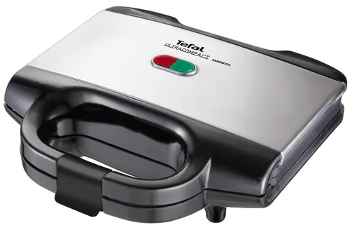 Tefal SM1552 toster 700 W Czarny, Stal nierdzewna