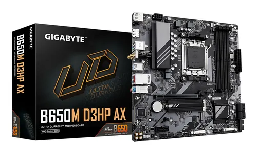 GIGABYTE B650M D3HP AX płyta główna AMD B650 Gniazdo AM5 micro ATX