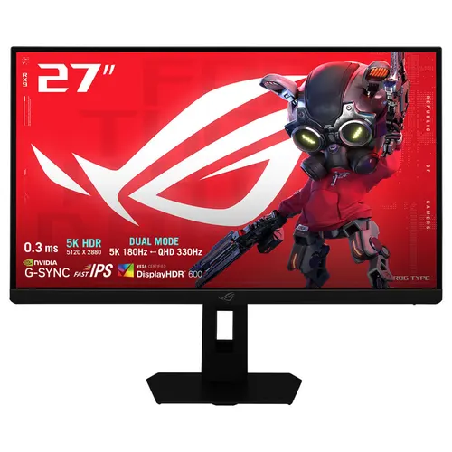ASUS ROG Strix XG27JCG monitor komputerowy 68,6 cm (27") 5120 x 2880 px 5K Ultra HD LCD Czarny