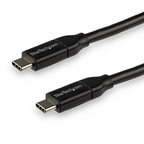 StarTech.com USB2C5C3M kabel USB USB 2.0 3 m USB C 0,48 Gbit/s 100 W Czarny