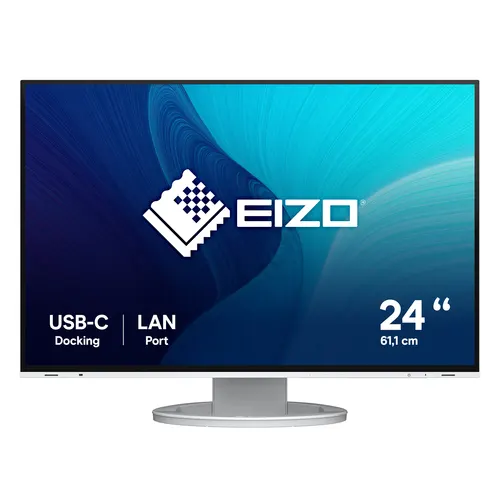 EIZO FlexScan EV2495-WT monitor komputerowy 61,2 cm (24.1") 1920 x 1200 px WUXGA LCD Biały
