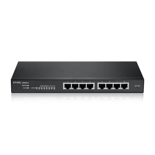 Zyxel GS1915-8 Zarządzany L2 Gigabit Ethernet (10/100/1000) Czarny