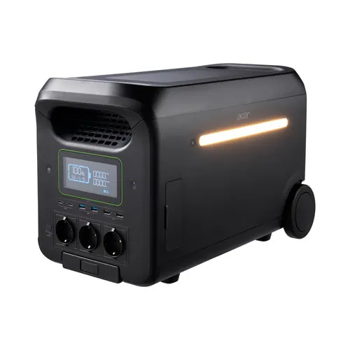 Acer APS331 przenośne stacja zasilająca 14 Litowo-żelazowo-fosforanowy (LiFePO4) 3000 W 34,4 kg