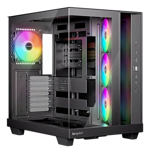 be quiet! Light Base 500 LX Black Midi Tower Czarny