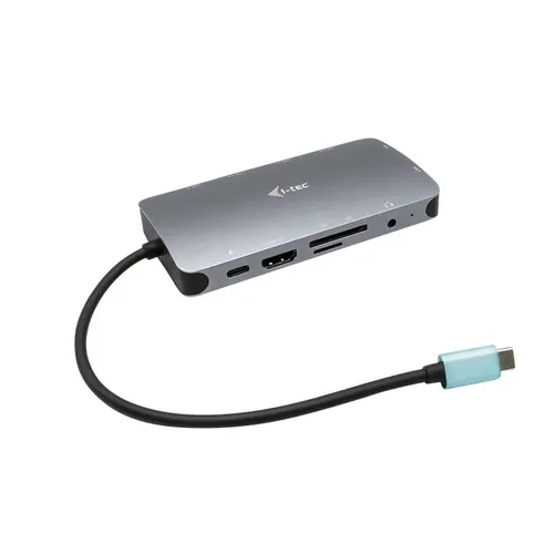 i-tec Metal C31NANODOCKVGAPD stacja dokująca Przewodowa USB 3.2 Gen 1 (3.1 Gen 1) Type-C Srebrny