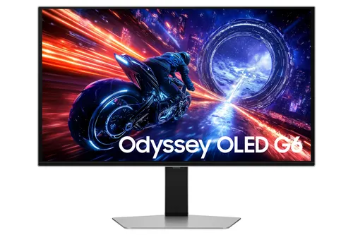Samsung S27FG604SU monitor komputerowy 68,6 cm (27") 2560 x 1440 px Quad HD OLED Srebrny