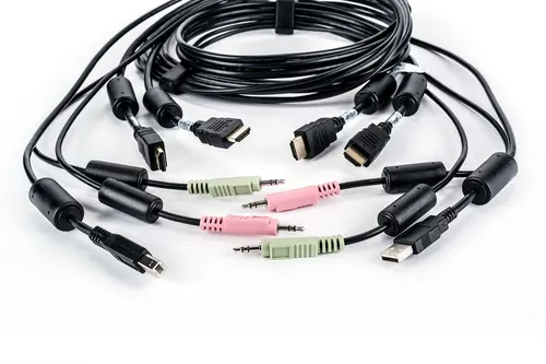 Vertiv Avocent CBL0128 kabel KVM Czarny 1,8 m