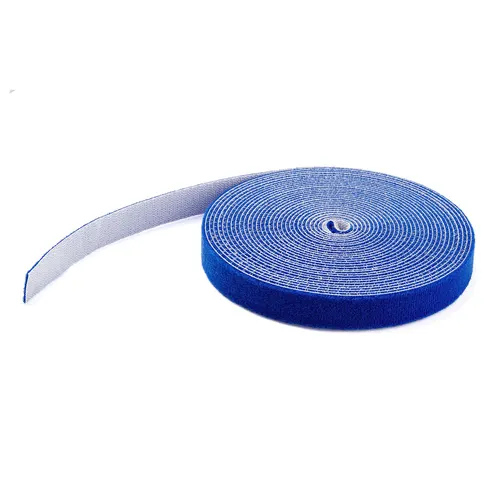 StarTech.com HKLP25BL opaska kablowa Rzep do kabli Nylon Niebieski 1 szt.