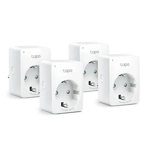 TP-Link Tapo P100 2300 W Biały, 4 szt.