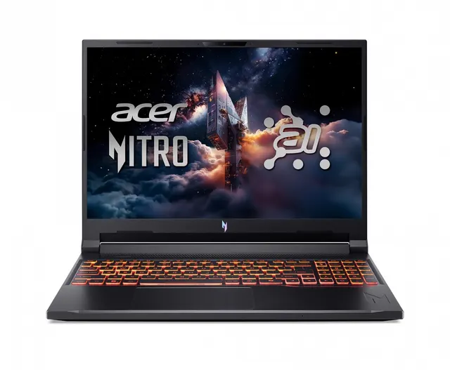 Laptop Nitro V 16 AI ANV16-61-R7HM ESHELL/AI Ryzen 5 340/16GB/1TB/RTX4050/16 cali