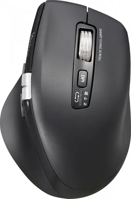 Mysz bezprzewodowa, akumulator, Dual 2xBT +USB2,4G Flying Scroll (YMS 2095B SPIN)