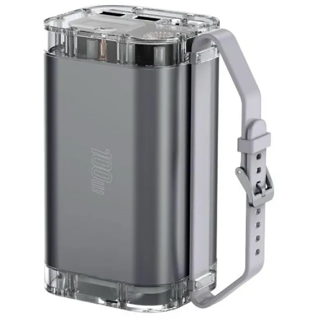 Powerbank Lucid Ultra 40000mAh 100W Szary