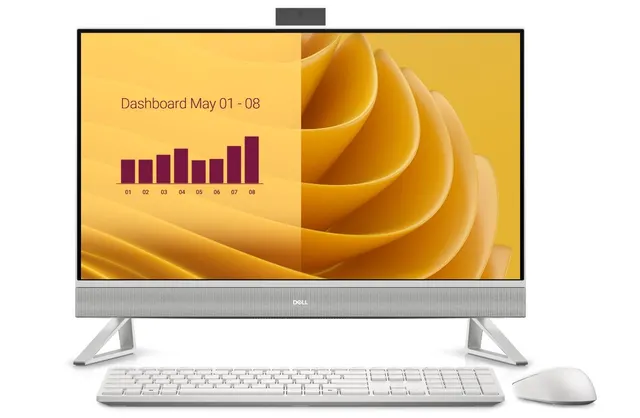 Komputer Dell 27 All-in-One EC27250 Win11Pro Core 7-150U/16GB/1TB/27.0 FHD Touch/GeForce MX570A/Cam/WLAN+BT/3Y ProSupport