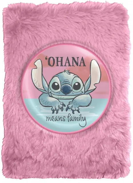 Pamiętnik notatnik pluszowy Stitch