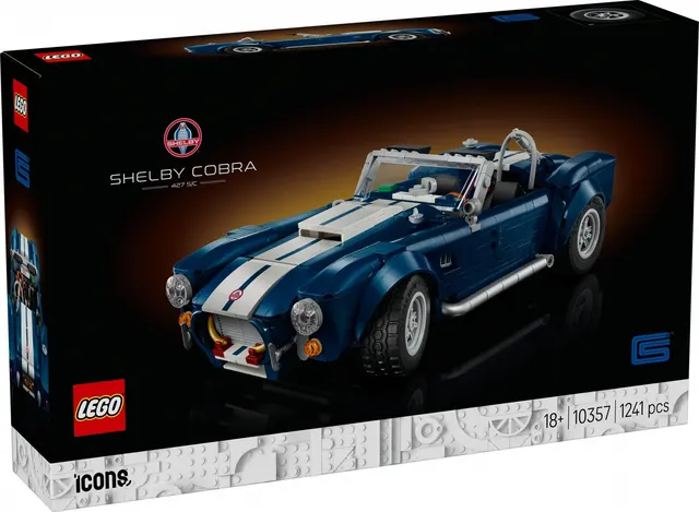 Klocki Icons 10357 Shelby Cobra 427 S/C