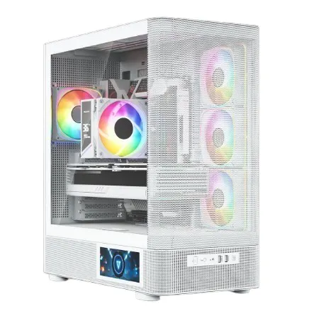 Obudowa Modecom Volcano AQ400 ARGB MIDI biała