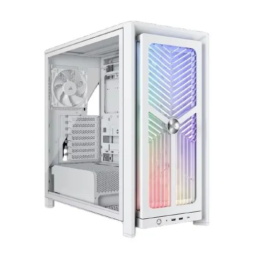 CORSAIR Geh Midi FRAME 4000X RS Mid-Tower White