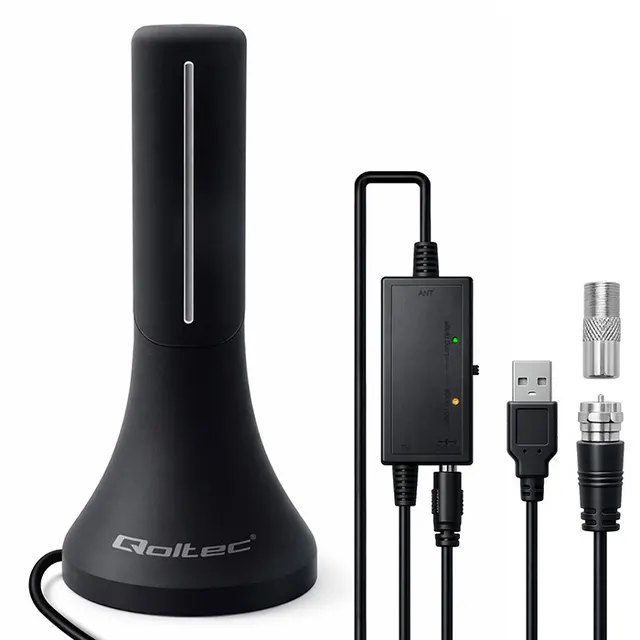 Antena telewizyjna Qoltec TV DVB-T/T2