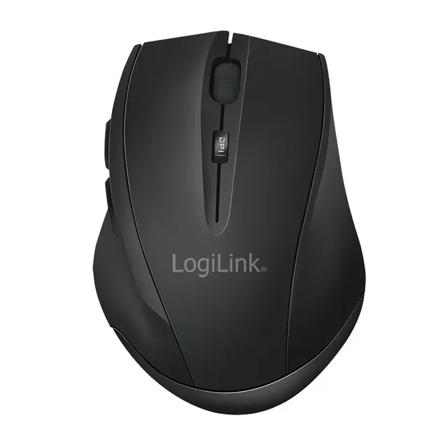 Mysz bezprzewodowa LogiLink ID0032B BT 5.0, ergonomiczna, czarna