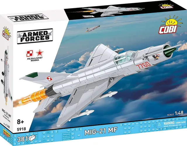 Klocki Mig-21 MF 381 klocków