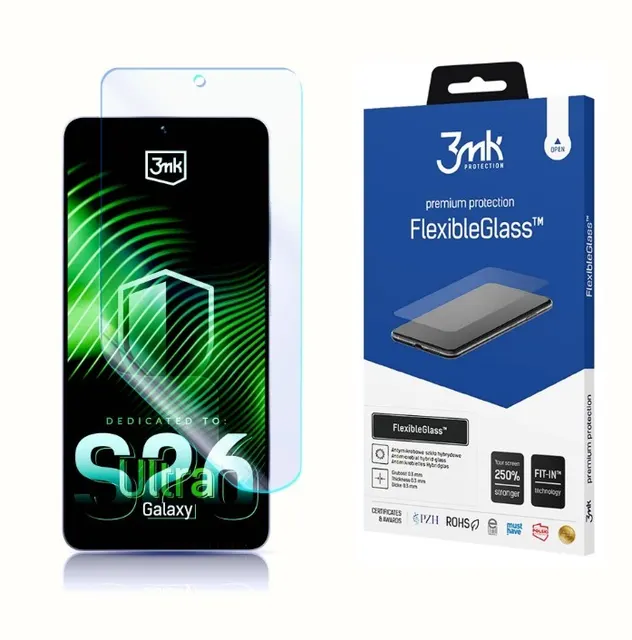 Szkło nietłukące się do Samsung Galaxy S26+ - 3mk FlexibleGlass