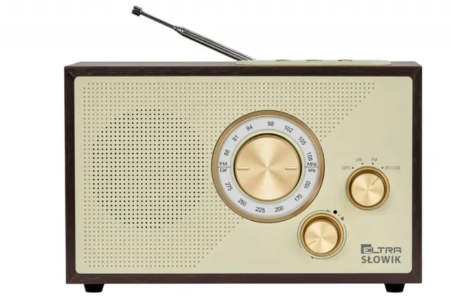 Radio OR SŁOWIK USB/BT ciemny brąz