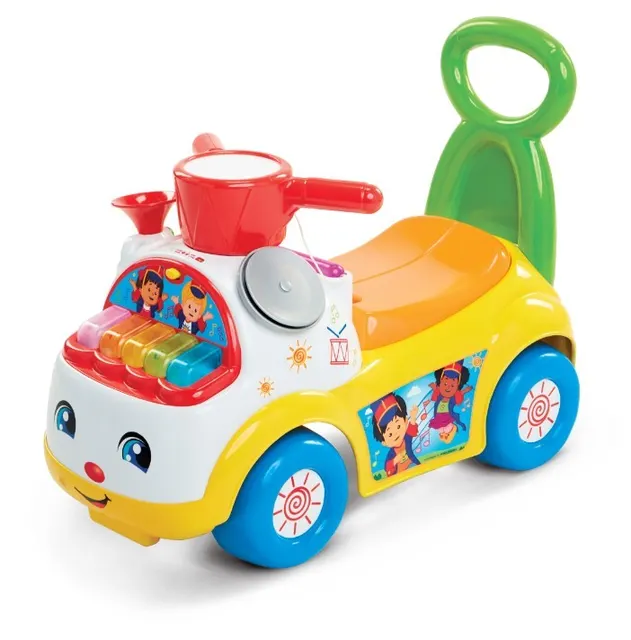 Fisher Price Jeździk muzyczna parada żółty
