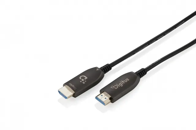 Kabel DIGITUS połączeniowy hybrydowy HDMI AOC HDMI-A męski-męski HDMI 2.1 UHD-2 8K@60Hz 48Gbps HDR, eARC, HDCP 2.2, CEC 50m