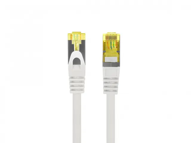 Patchcord Lanberg S/FTP kat.6A 20m LSZH CU fluke passed szary