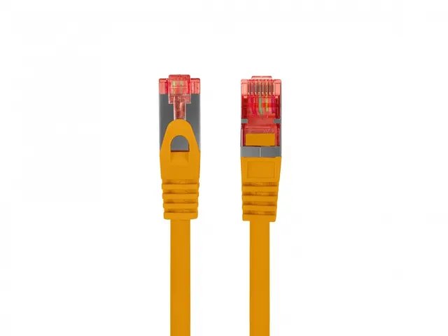 Patchcord Lanberg S/FTP kat.6 1,5m LSZH CU fluke passed pomarańczowy