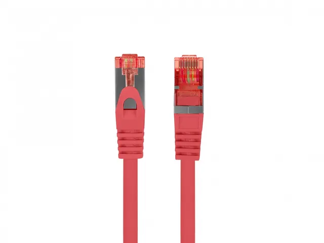 Patchcord Lanberg S/FTP kat.6 1,5m LSZH CU fluke passed czerwony
