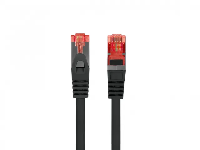 Patchcord Lanberg S/FTP kat.6 20m LSZH CU fluke passed czarny
