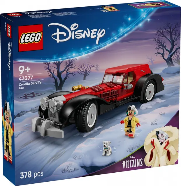 Klocki Disney 43277 Samochód Cruelli De Mon