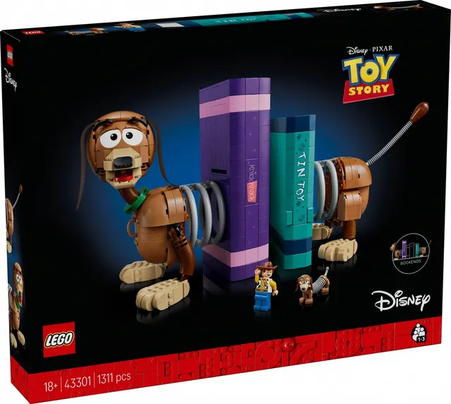 Klocki Disney 43301 Toy Story Cienki - podpórki pod książki