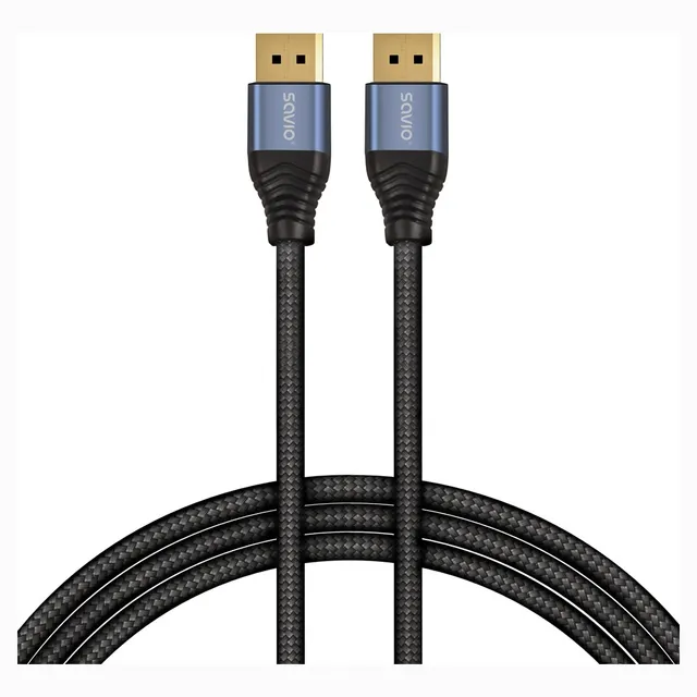 Kabel DisplayPort 2.1 Savio CL-209 1m