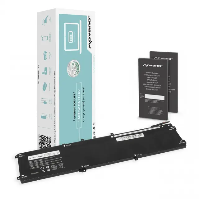Bateria Movano do notebooka Dell XPS 15 (9550), 6GTPY (11.55V) (6000 mAh)