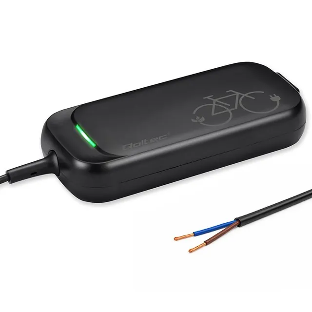 Ładowarka Qoltec do roweru elektrycznego 36V, 42V, 2A, bez wtyczki
