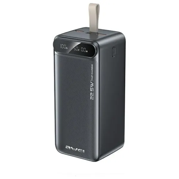 Powerbank Awei PA-13 50000mAh 22,5W 2xUSB-A 1xUSB-C 1xmicroUSB czarny