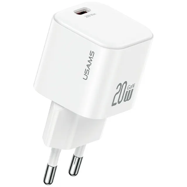 Ładowarka sieciowa JO Series CC260 20W USB-C + kabel USB-C/Lightning 1m biała