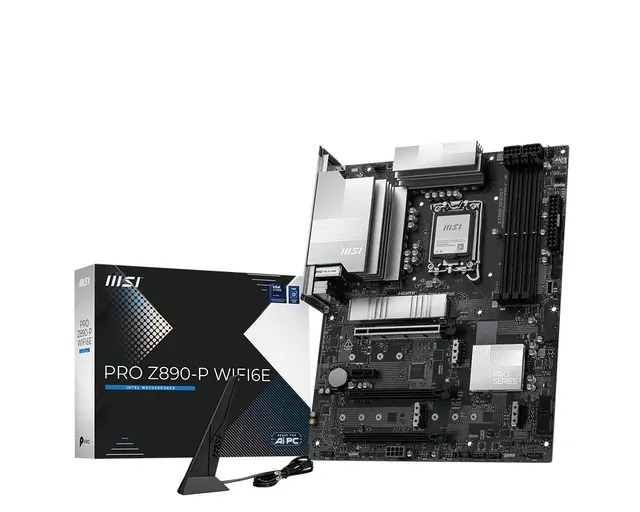 Płyta MSI PRO Z890-P WIFI6E /Z890/DDR5/SATA3/M.2/USB3.2/WiFi/BT/PCIe5.0/s.1851/ATX