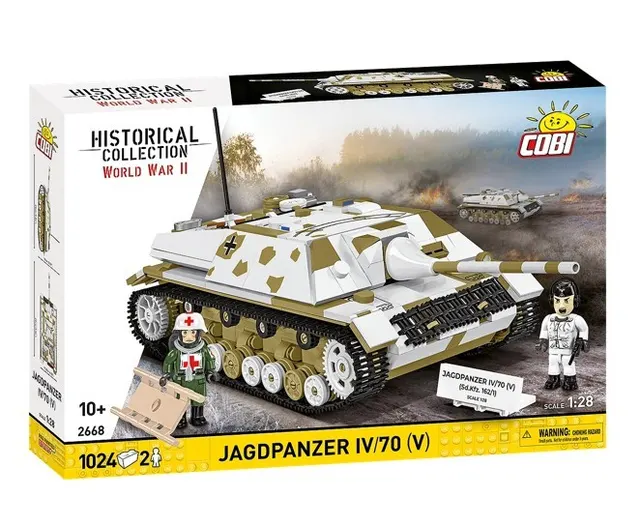 Klocki Jagdpanzer IV/70 (V) (Sd.Kfz.162/1) 1024 elementy
