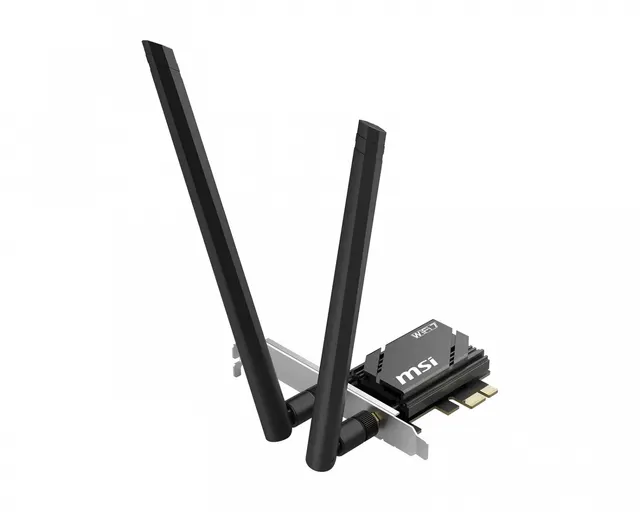 MSI Herald BE6500 WiFi7 PCIe x1 card
