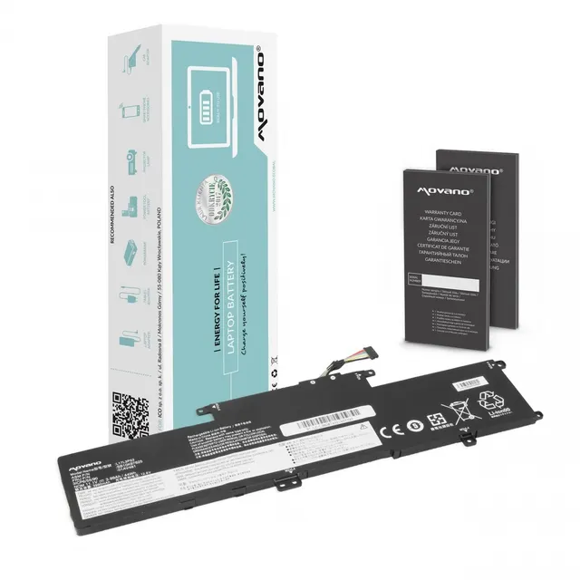 Bateria L17L3P53 do Lenovo ThinkPad Yoga L380 L390 - 3990 mAh (44 Wh)